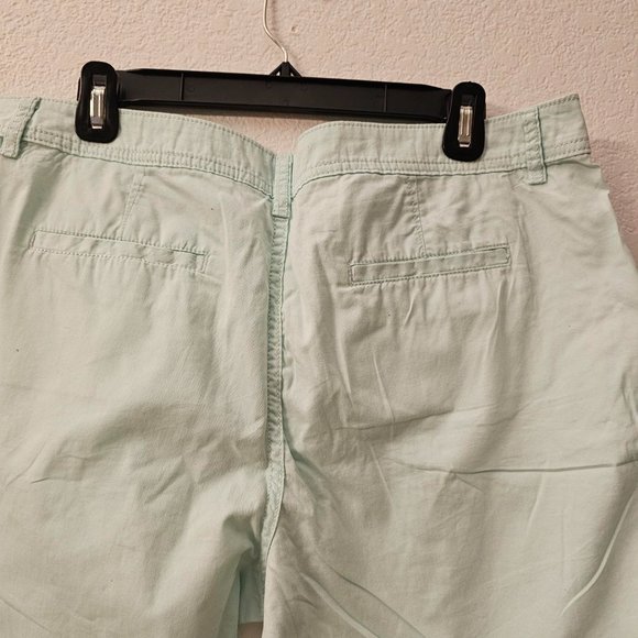 RELATIVITY Shorts Women's Size 14 - Mint Green - New Condition - Picture 5 of 7